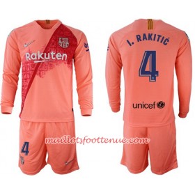 Maillot/Tenue Barcelone I.Rakitic 4 Enfant Troisieme 2018/2019 Manche Longue